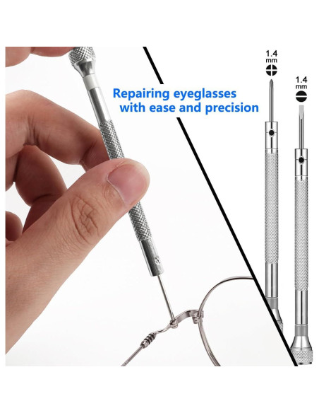 Kit de Reparación de Gafas Pfdhqs - Todo en Uno Compacto