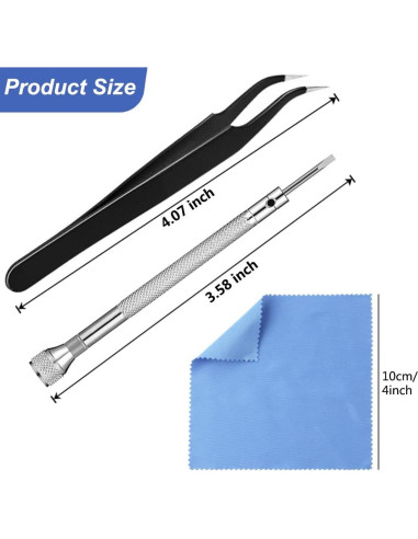 Kit de Reparación de Gafas Pfdhqs - Todo en Uno Compacto