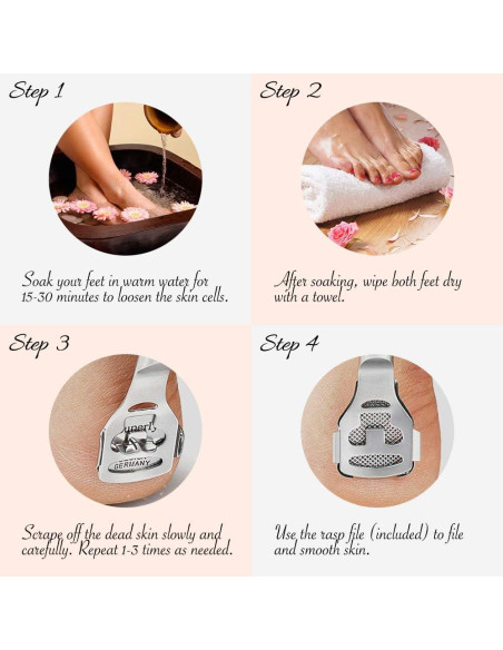 Cortador de Callos Allura Hoshio con 10 Cuchillas y Lima