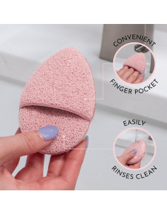 Esponjas Exfoliadoras S&T INC. Reutilizables 2 Piezas 6.6x9.9cm 2