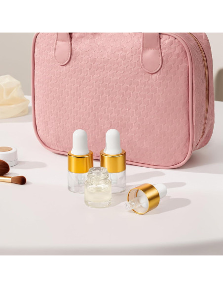 10 Botellas de Cuentagotas de Vidrio ETTSNU 1ml A Prueba de Fugas