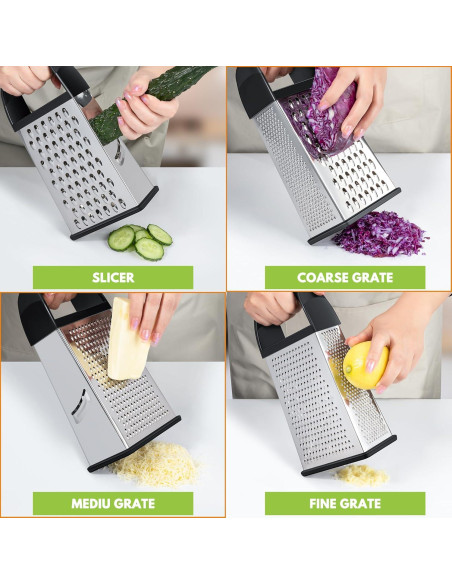 Rallador de Queso Urbanstrive Acero Inoxidable 30.9 cm