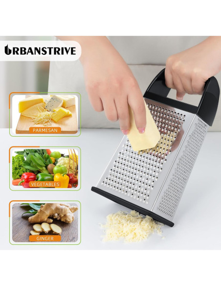 Rallador de Queso Urbanstrive Acero Inoxidable 30.9 cm
