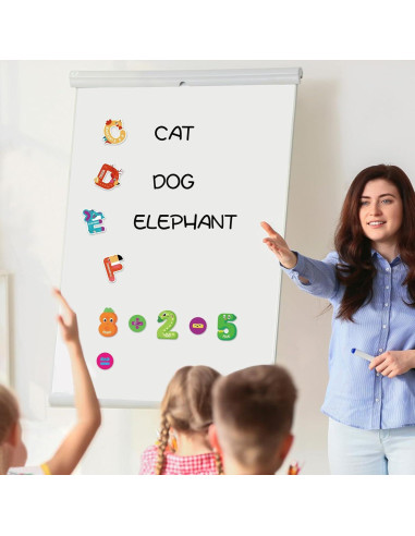 48 Piezas Letras y Números Magnéticos Auzesto para Niños