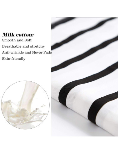 Cubierta de Lactancia LUCINE - Poncho Multifuncional Rayas