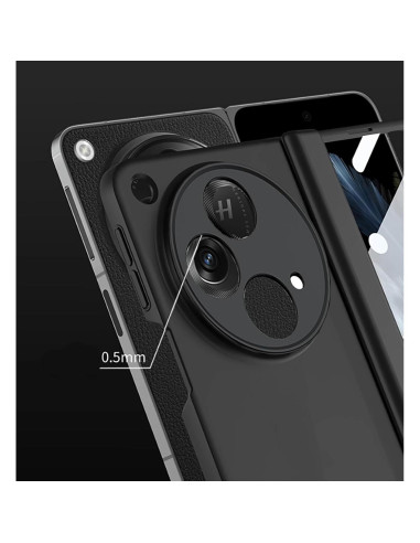 Funda Protectora MingWei para OnePlus 7 Open - Cuero Vegano y TPU