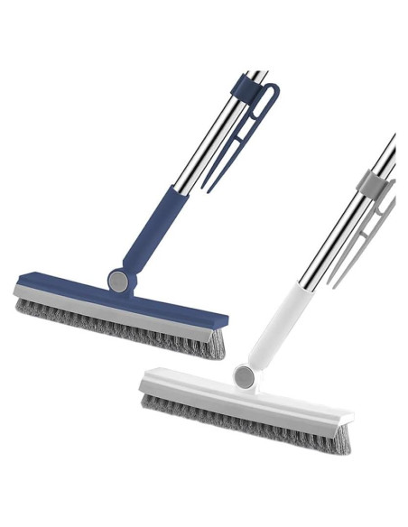 Cepillo de Fregado 3 en 1 YSDSDAKA Ajustable 145 cm Azul