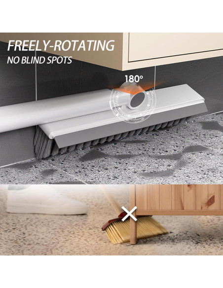 Cepillo de Fregado 3 en 1 YSDSDAKA Ajustable 145 cm Azul