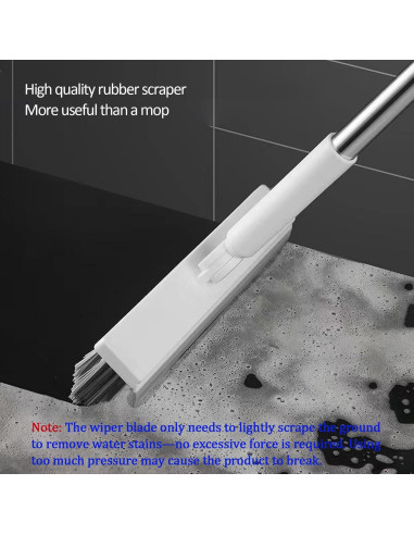 Cepillo de Fregado 3 en 1 YSDSDAKA Ajustable 145 cm Azul