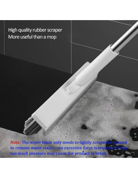 Cepillo de Fregado 3 en 1 YSDSDAKA Ajustable 145 cm Azul