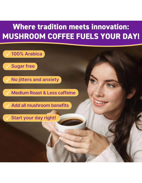 Café de Hongo Orgánico Syokupoe 150g - 11 Hongos + 8 Adaptógenos