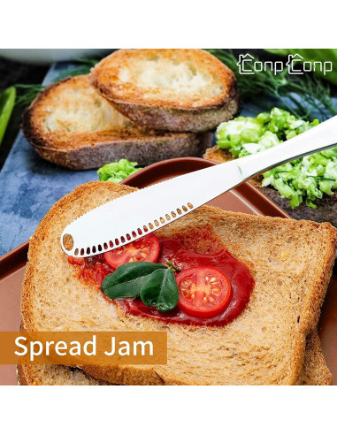 Cuchillo Esparcidor de Mantequilla Acero Inoxidable 20.3 cm