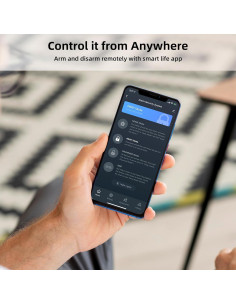 Sistema de Alarma Inalámbrico GRSICO 9 Piezas WiFi 120dB 2