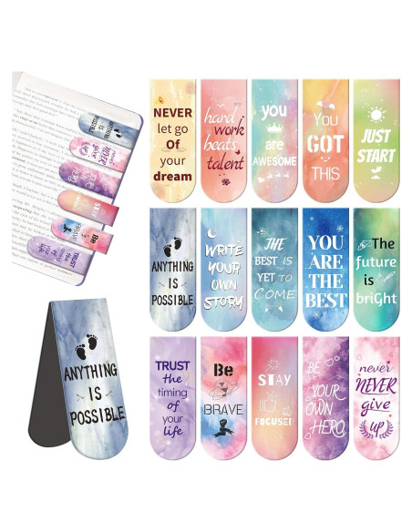 Marcadores Magnéticos Kaluofan 15PCS Doble Cara Coloridos