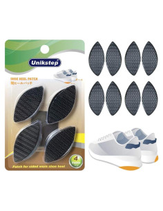 Parches de Reparación de Tacones Unikstep - 4 Pares Antideslizantes