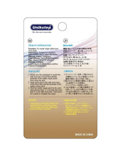 Parches de Reparación de Tacones Unikstep - 4 Pares Antideslizantes 2