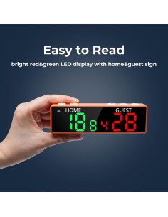 Marcador Digital Portátil Ousmile YS-V30 para Juegos 6 Dígitos 2