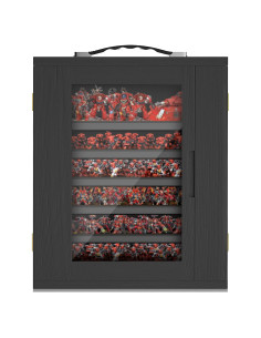 Caja de Almacenamiento en Miniatura WELIDAY 37.1x29x43.2cm Negra