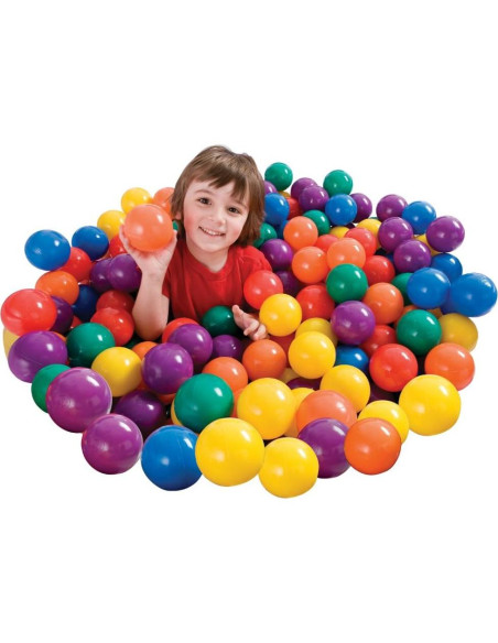 Conjunto de 100 Pelotas de Colores Intex Fun Ballz