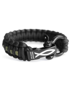 Pulsera de Paracord Ajustable Savior Survival Gear 550 lb