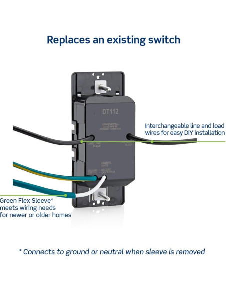 Interruptor Temporizador Cuenta Regresiva Leviton 15A 2-4-8-12h