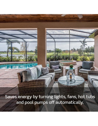 Interruptor Temporizador Cuenta Regresiva Leviton 15A 2-4-8-12h