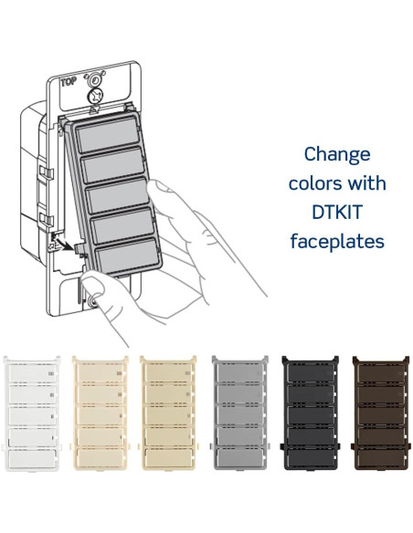 Interruptor Temporizador Cuenta Regresiva Leviton 15A 2-4-8-12h