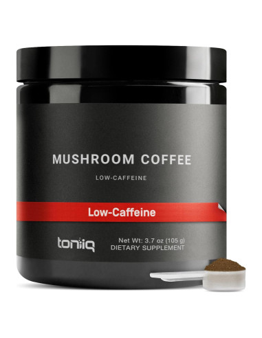 Café de Champiñones Toniiq 105 g - Bajo en Cafeína 10:1