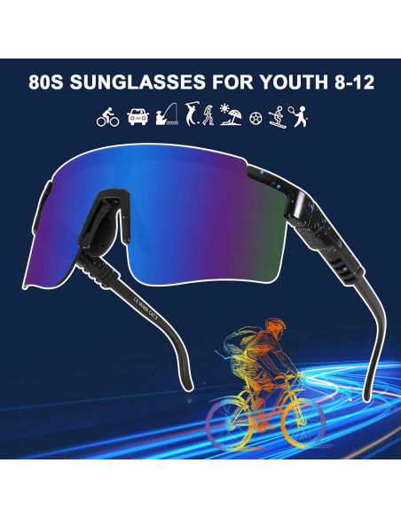 Gafas de Sol Deportivas BUYAGE UV400 Unisex Adulto