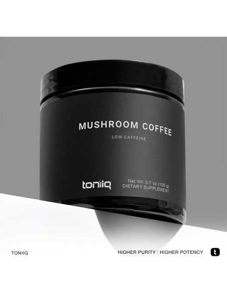 Café de Champiñones Toniiq 105 g - Bajo en Cafeína 10:1