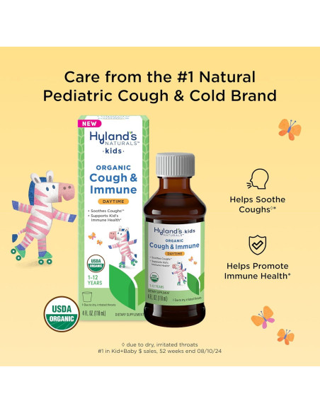Jarabe orgánico para la tos Hyland's 118 ml niños