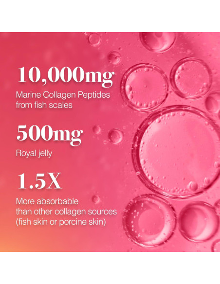 Bebida de colágeno Tsubaki Ageless 10,000mg + Jalea Real 500mg