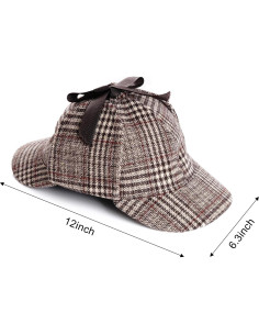 Conjunto de Disfraz de Detective HOVEOX - Sombrero, Lupa y Gafas 2