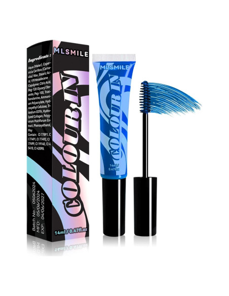 Cera de Color Temporal para Cabello Afmicat - Azul 12.7cm Cera de Color Temporal para Cabello Afmicat - Azul 12.7cm