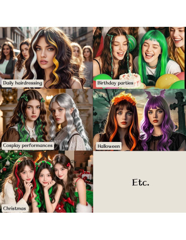 Cera de Color Temporal para Cabello Afmicat - Azul 12.7cm