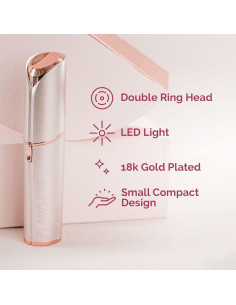 Removedor de Vello Facial Indoloro Flawless Rubor/Oro Rosa 2