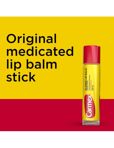 Carmex Balsamo Labial Medicado Hidratante 12 Unidades
