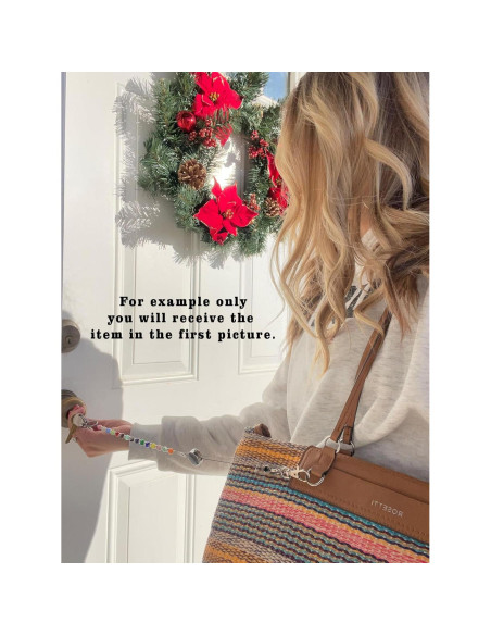 Porta Llaves de Perlas Hidden Hollow 30.48 cm Correa de Mano