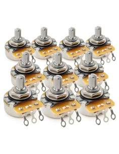 Potenciómetros CTS 450 A250K Eje Corto 10% para Guitarra Eléctrica (Juego de 10)