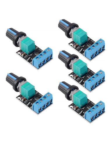 Controlador de Velocidad de Motor DC PWM Diitao 10A 5V-16V