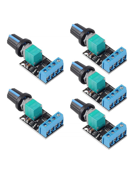 Controlador de Velocidad de Motor DC PWM Diitao 10A 5V-16V