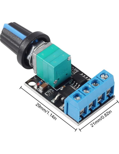 Controlador de Velocidad de Motor DC PWM Diitao 10A 5V-16V