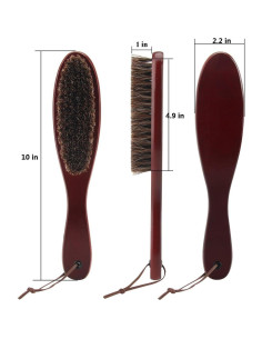 Cepillo de Ropa Cokaka de Madera con Cerdas de Caballo 1 Unidad 2