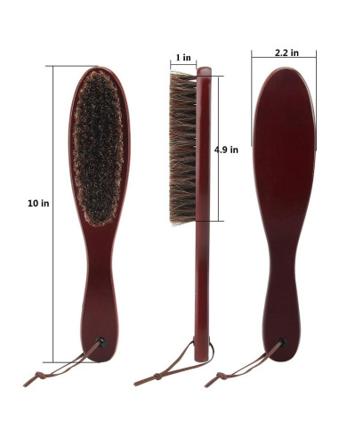 Cepillo de Ropa Cokaka de Madera con Cerdas de Caballo 1 Unidad