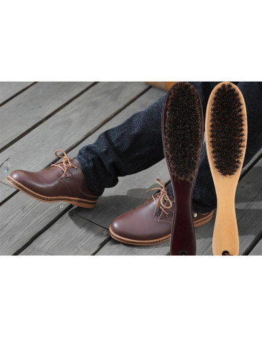 Cepillo de Ropa Cokaka de Madera con Cerdas de Caballo 1 Unidad