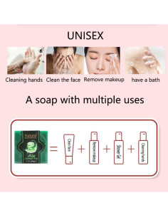 Barra de Jabón Natural KASTU Aloe Vera 100g Hidratante 2