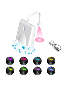Luz Nocturna LED para Inodoro LEDHOLYT, Recargable, Sensor Movimiento