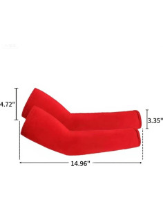 Mangas para brazos unisex Lycra protección UV baloncesto 2