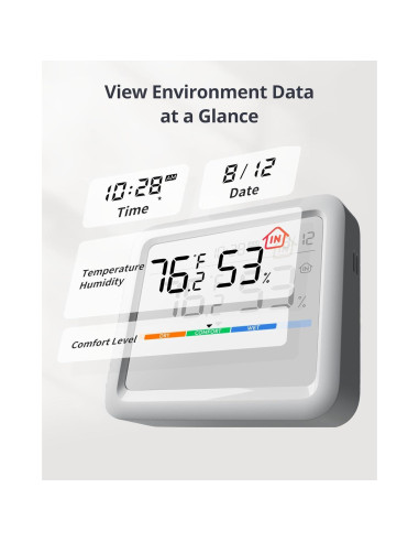 Higrómetro y Termómetro Digital SwitchBot Meter Pro - Control App Bluetooth