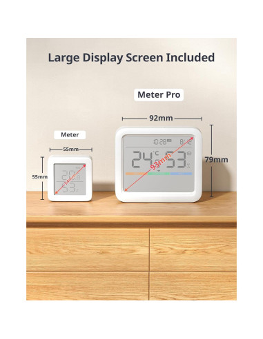 Higrómetro y Termómetro Digital SwitchBot Meter Pro - Control App Bluetooth
